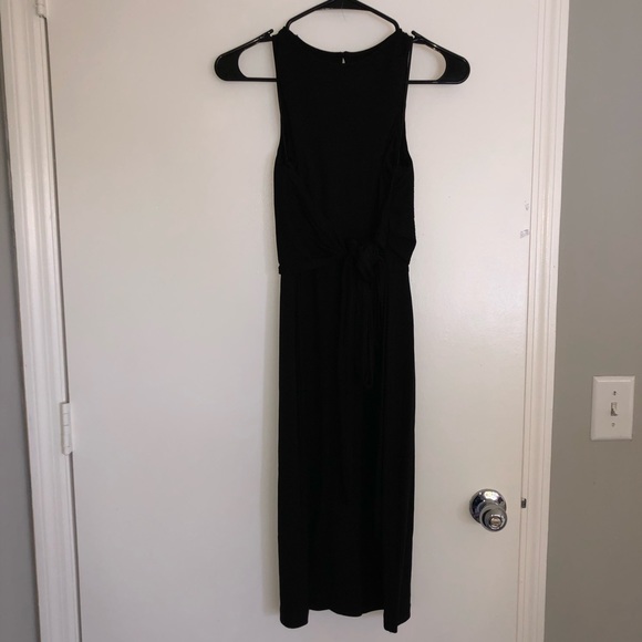 Ralph Lauren Tie Front Midi Dress - Picture 2 of 5